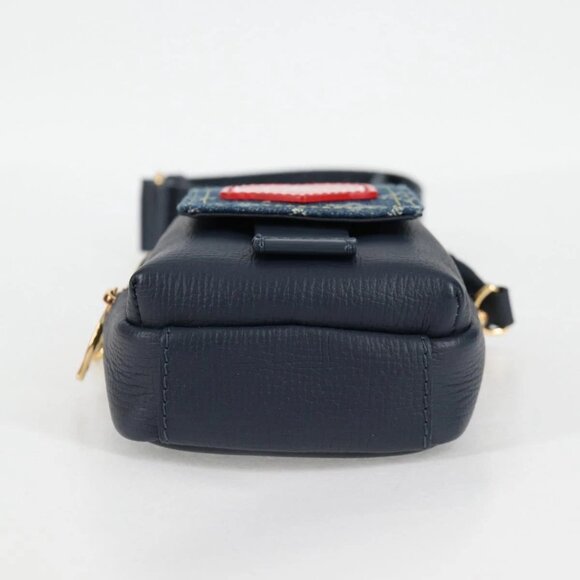 LOUIS VUITTON LV Squared Double Phone Pouch Blue - Picture 6 of 15